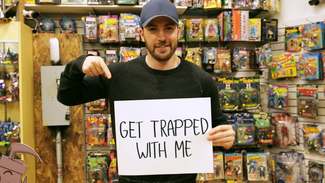 Chris Evans les hizo una broma a sus fans por una buena causa