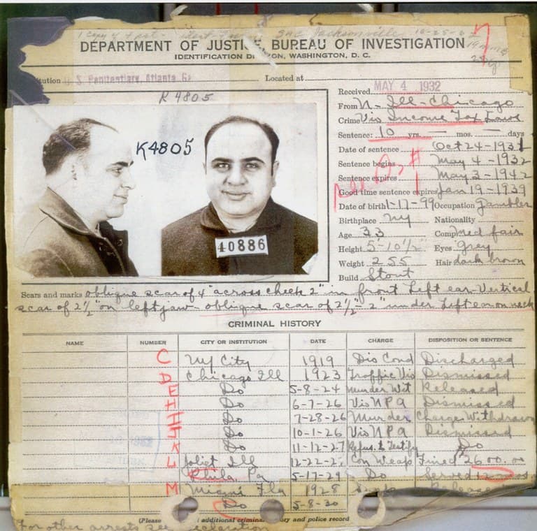 Porque todos tenemos un lado bueno… ¡Mira la carta que Al Capone le mandó a su hijo desde Alcatraz!