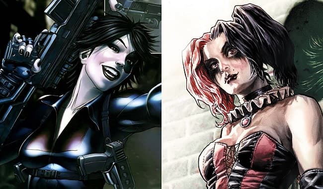 Batalla Comparativa: Harley Quinn VS Domino