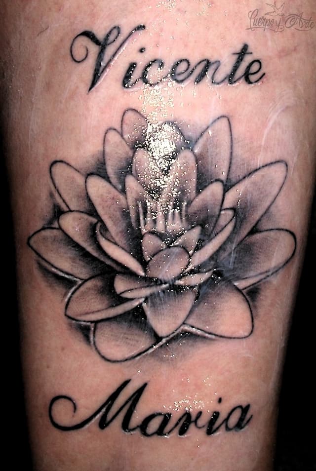 Ana Maria comparte su tatuaje de flor de loto