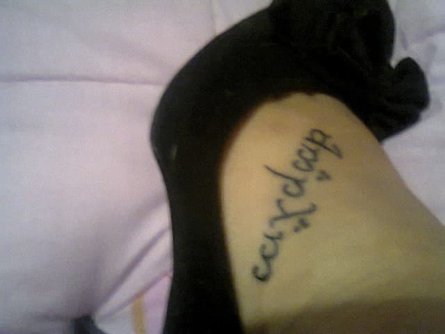 Fernanda comparte su diseño élfico en el pie