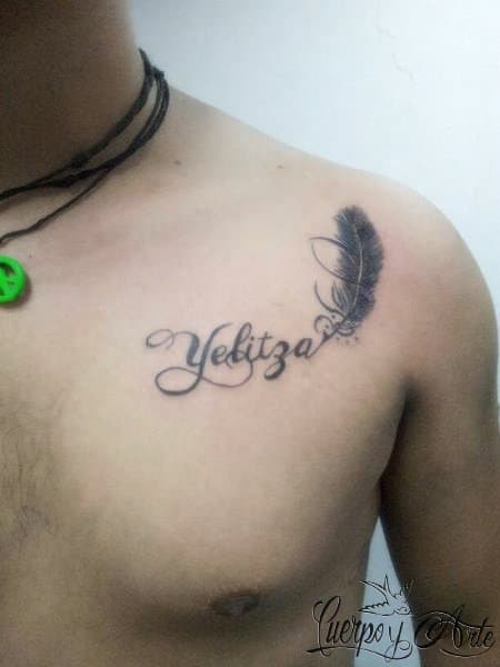 Ronnyer nos envía su tatuaje de pluma