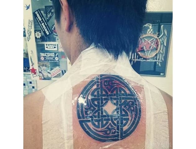 Tatuaje de nudo celta enviado por Aldo