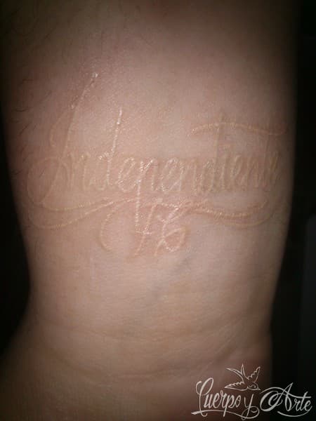 Tatuaje de Independiente: el orgullo de Maximiliano