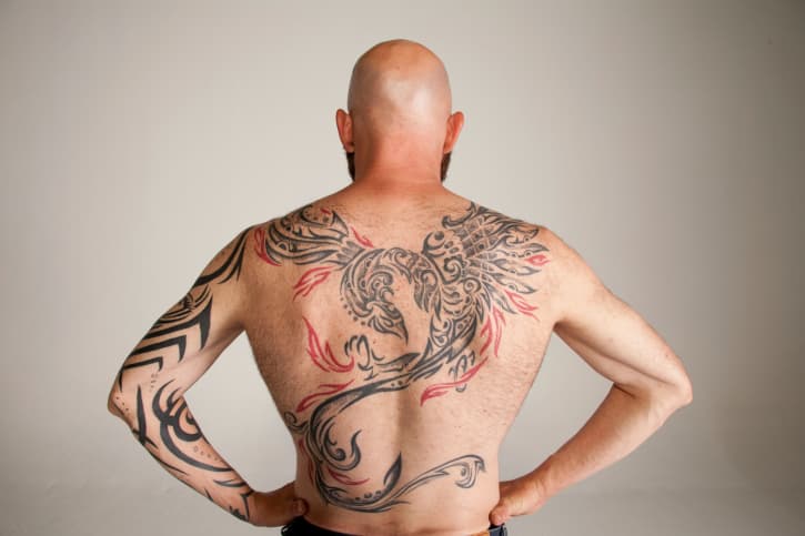 Tatuajes de dragones medievales