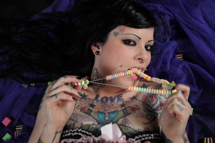 Tatuajes combinados con estrellas