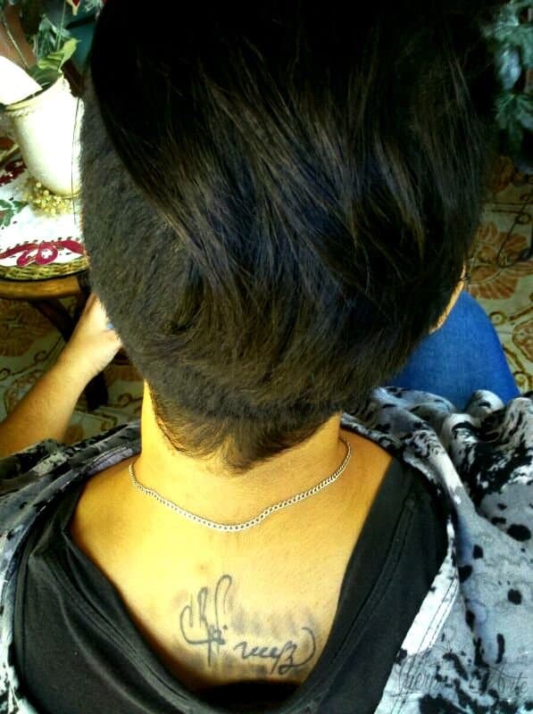 ¿Te atreves a tatuarte las firmas de tus padres? ¡Obeida lo hizo!