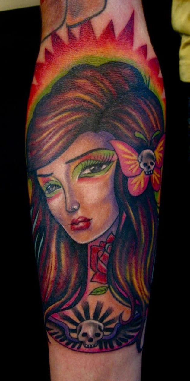 Tatuaje de una Gitana, enviado por Carlos