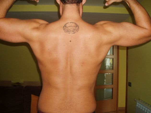 Tatuaje del anillo unico, enviado por Jaime