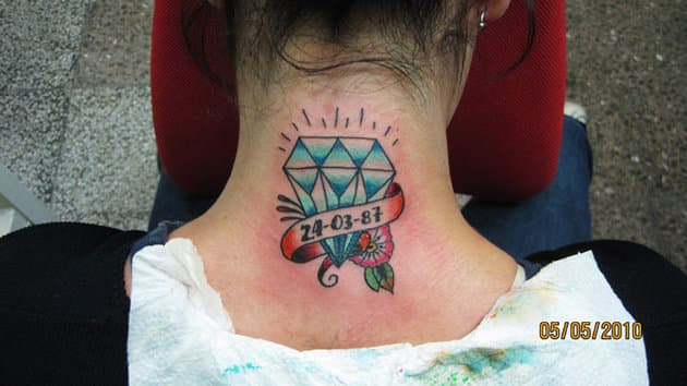 Tatuaje de Diamante, enviado por Mar