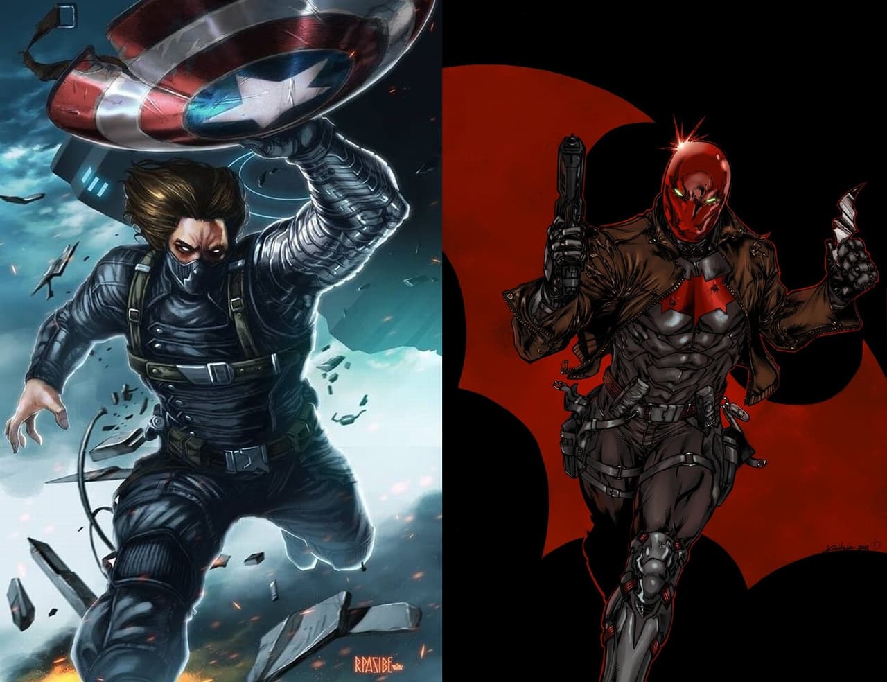 Batalla Comparativa: Red Hood VS Winter Soldier
