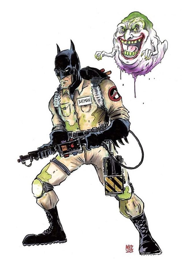 Échale un vistazo a estos increíbles mash ups de Batman