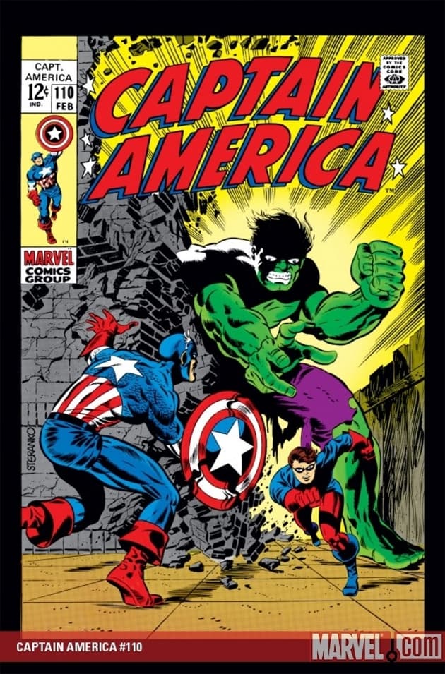 La portada del día: Captain America #110