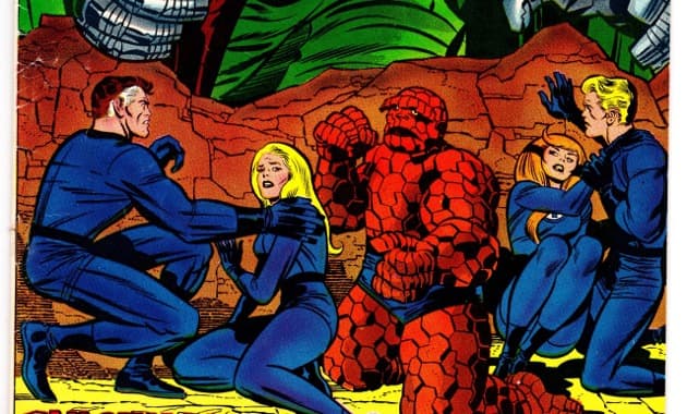 La portada del día: Fantastic Four #86