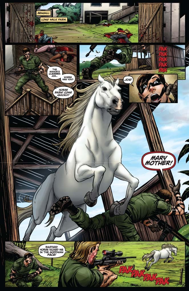 El fantasma camina de nuevo: Primeras imágenes de The Last Phantom #1