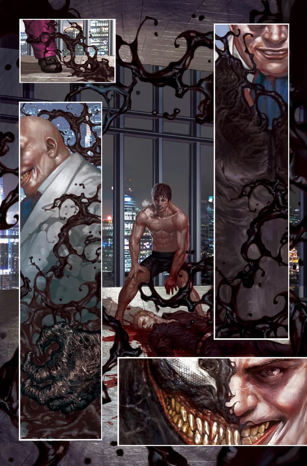 Primeras imágenes de Kingpin como Venom... ¡¿WTF!?