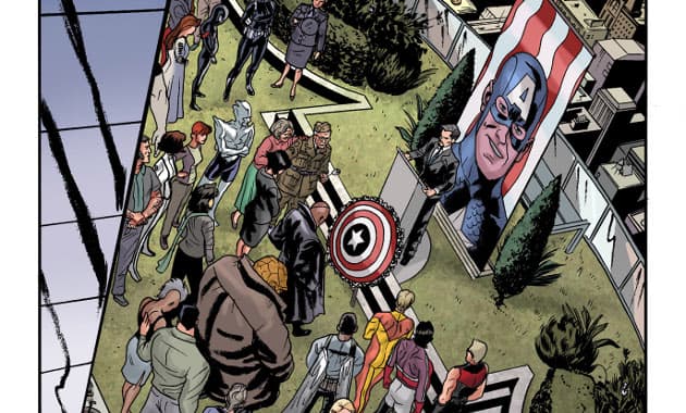 Survive #1: El funeral del Capitán América (Ultimate)