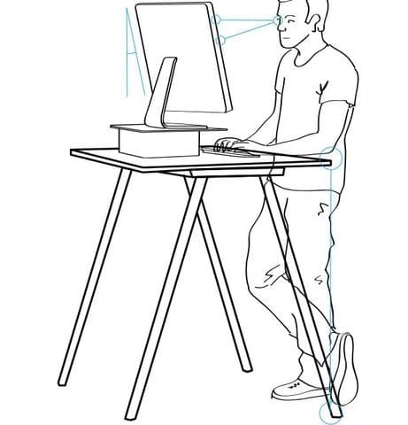 5 verdaderas razones para dejar de estar sentado en tu escritorio (y seguir en él de pié)