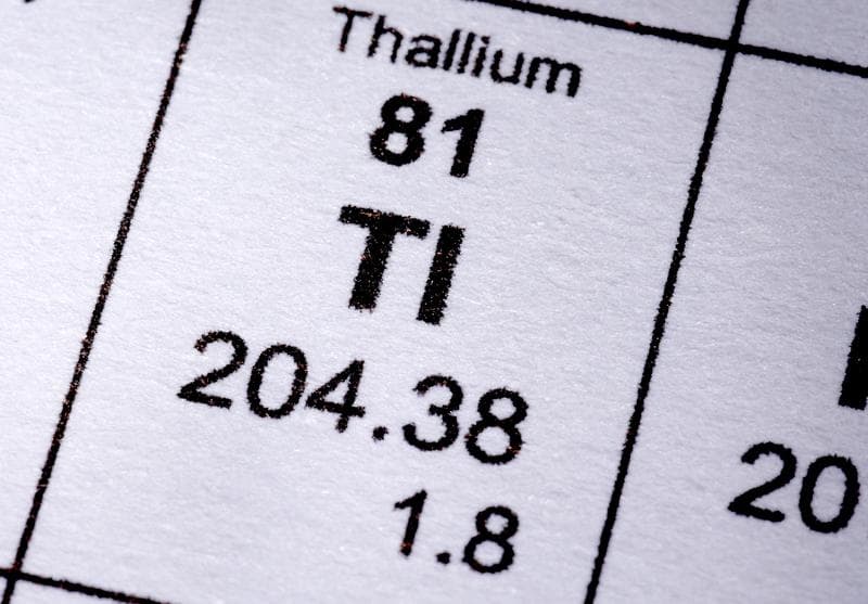 Características del talio