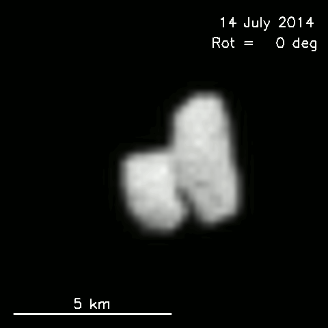 ¿Un cometa de doble núcleo puede complicar a la Misión Rosetta?