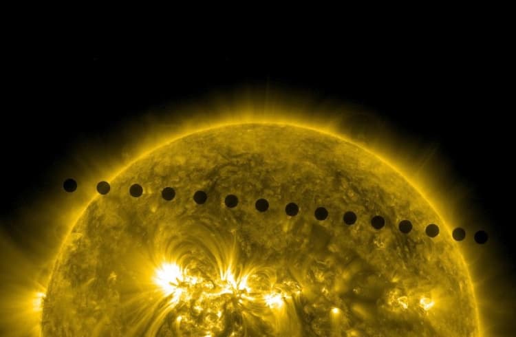 Fotos de Venus pasando frente al Sol: 6 de Junio 2012