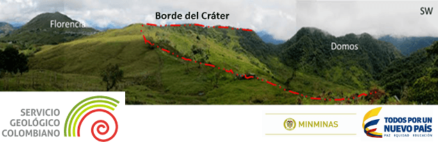 Geólogos colombianos descubren un volcán escondido al norte de Caldas