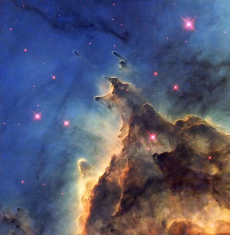 Increíble imagen de la Nebulosa NGC 2174 capturada por el telescopio Hubble