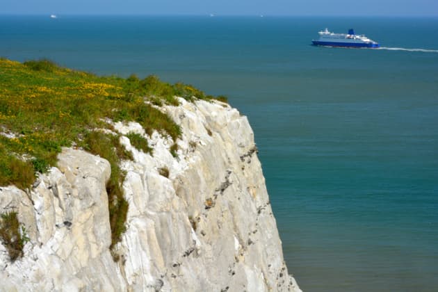 ¿Por qué son blancos los acantilados de Dover?