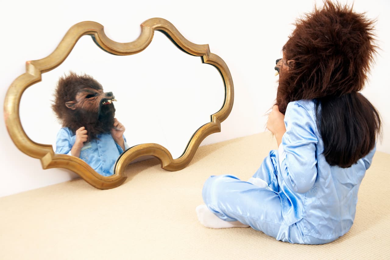 ¿Se reconocen los animales en el espejo?