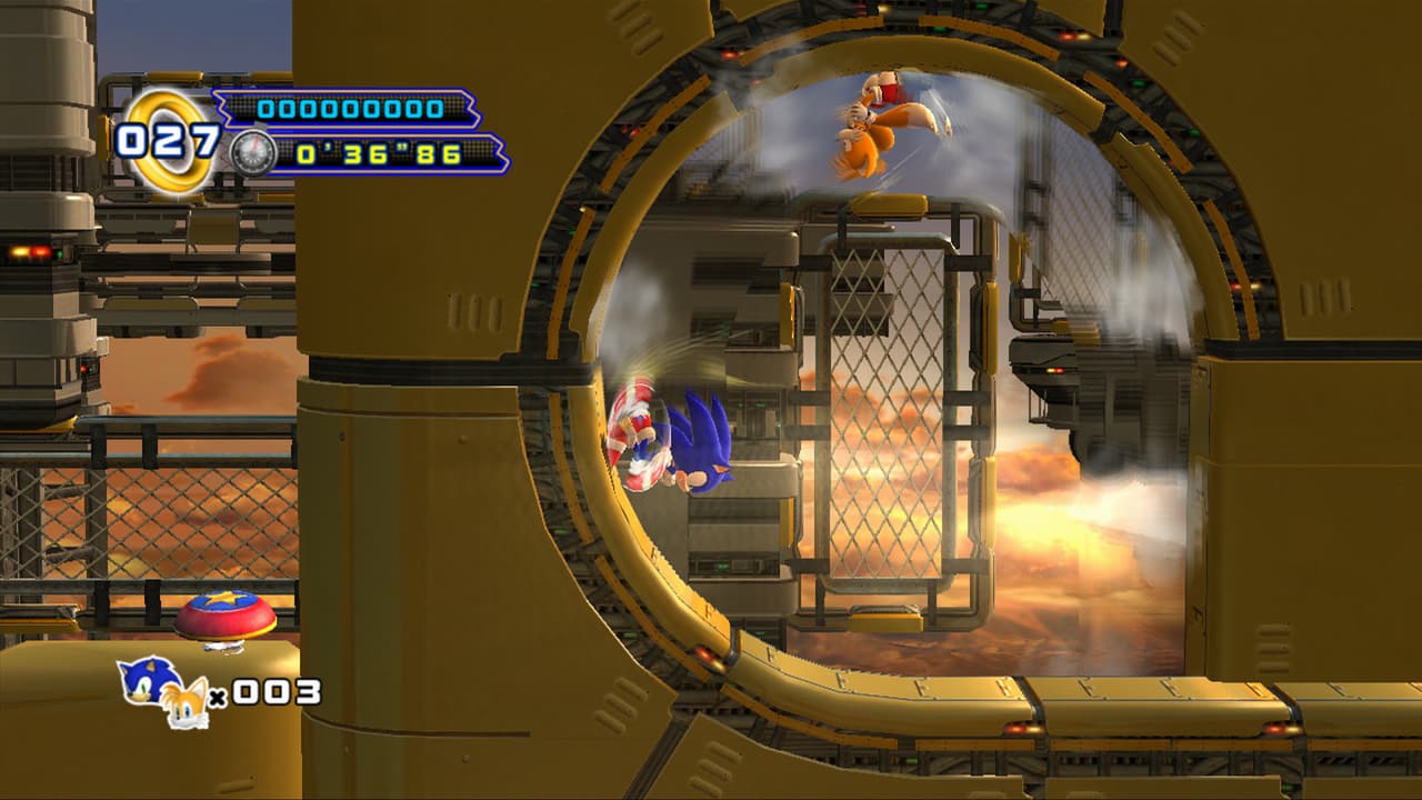 Sonic 4 Episodio II en Xbox live Arcade