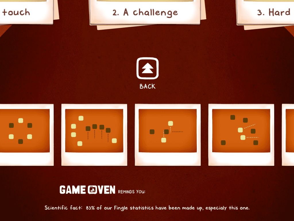 Fingle es un juego para dos personas un tanto interesante