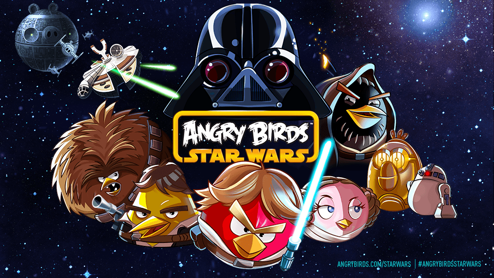Se unen las fuerzas de Angry Birds y Star Wars