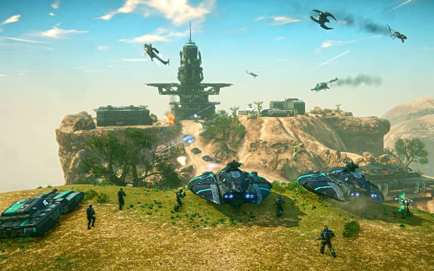 Shooters online gratuitos: PlanetSide 2
