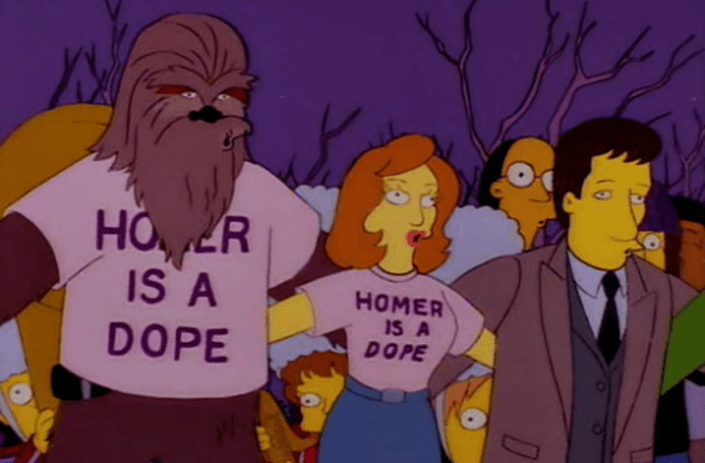 11 geniales referencias a Star Wars en Los Simpson