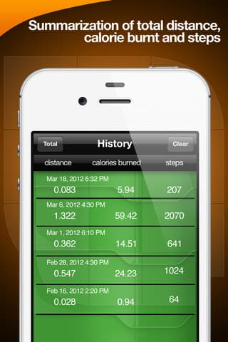 Go Pedometer ofrece datos sobre ejercicios sin GPS