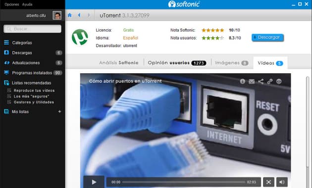 Softonic para Windows