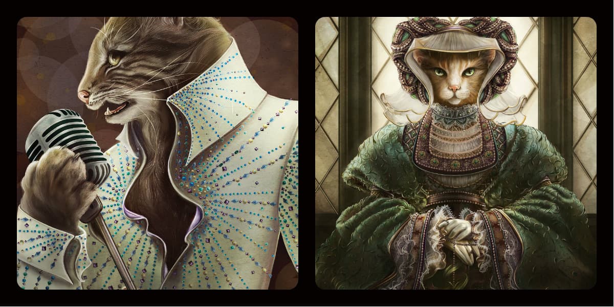 Si el mundo fuera dominado por los gatos, seguramente se vería algo así