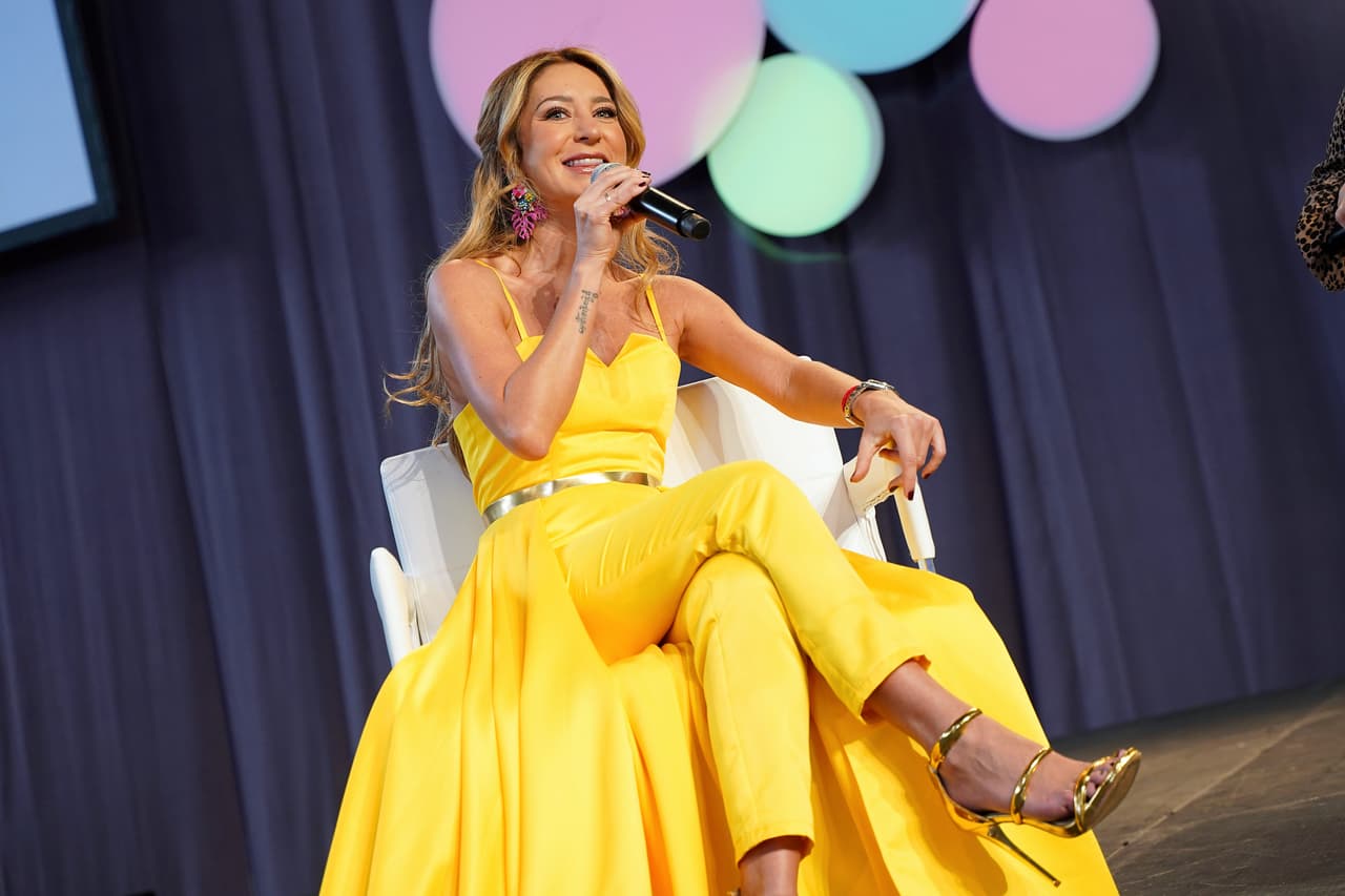 Geraldine Bazán nos enseñó cómo llevar dos looks modernos y que estilizan tu figura