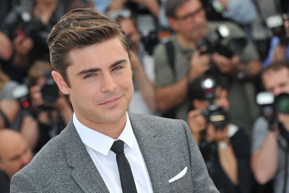 Zac Efron se quebró la mandíbula