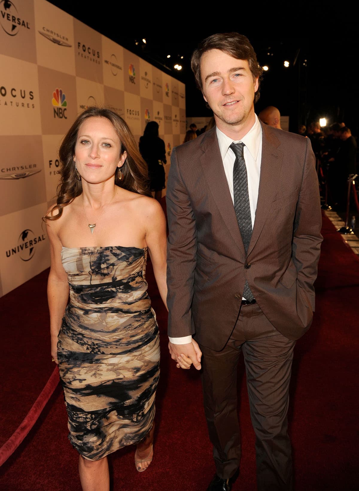Edward Norton y Shauna Robertson se casaron en secreto
