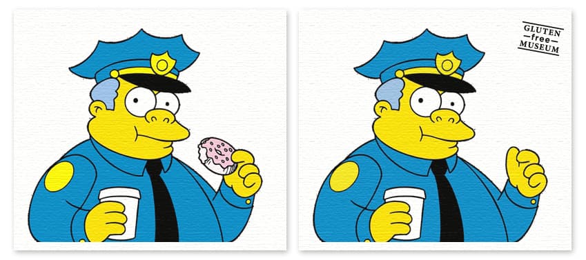 ¿Te imaginas los grandes momentos del cine y del arte sin gluten? Ve aquí el resultado...