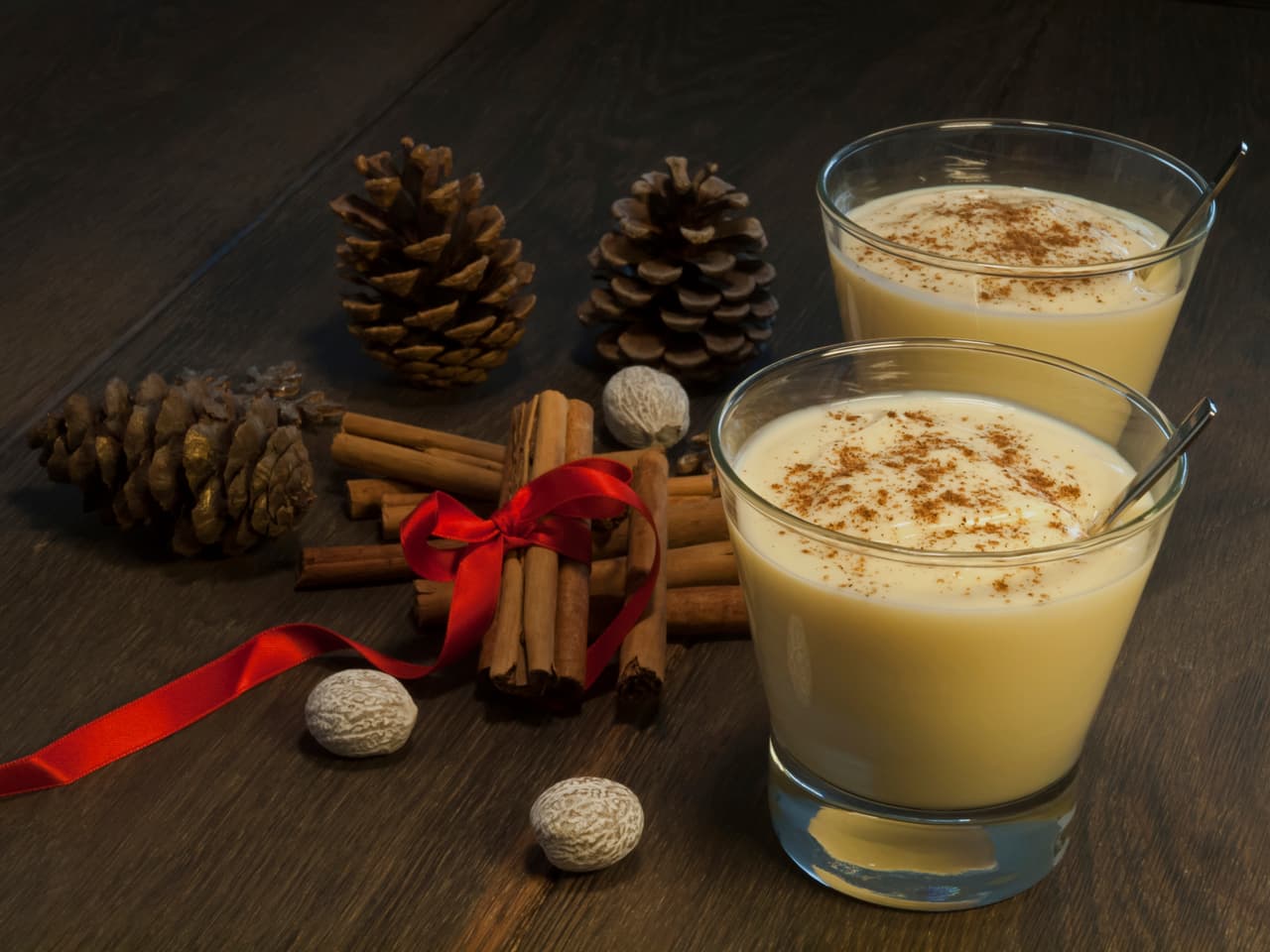Martini egg Nog