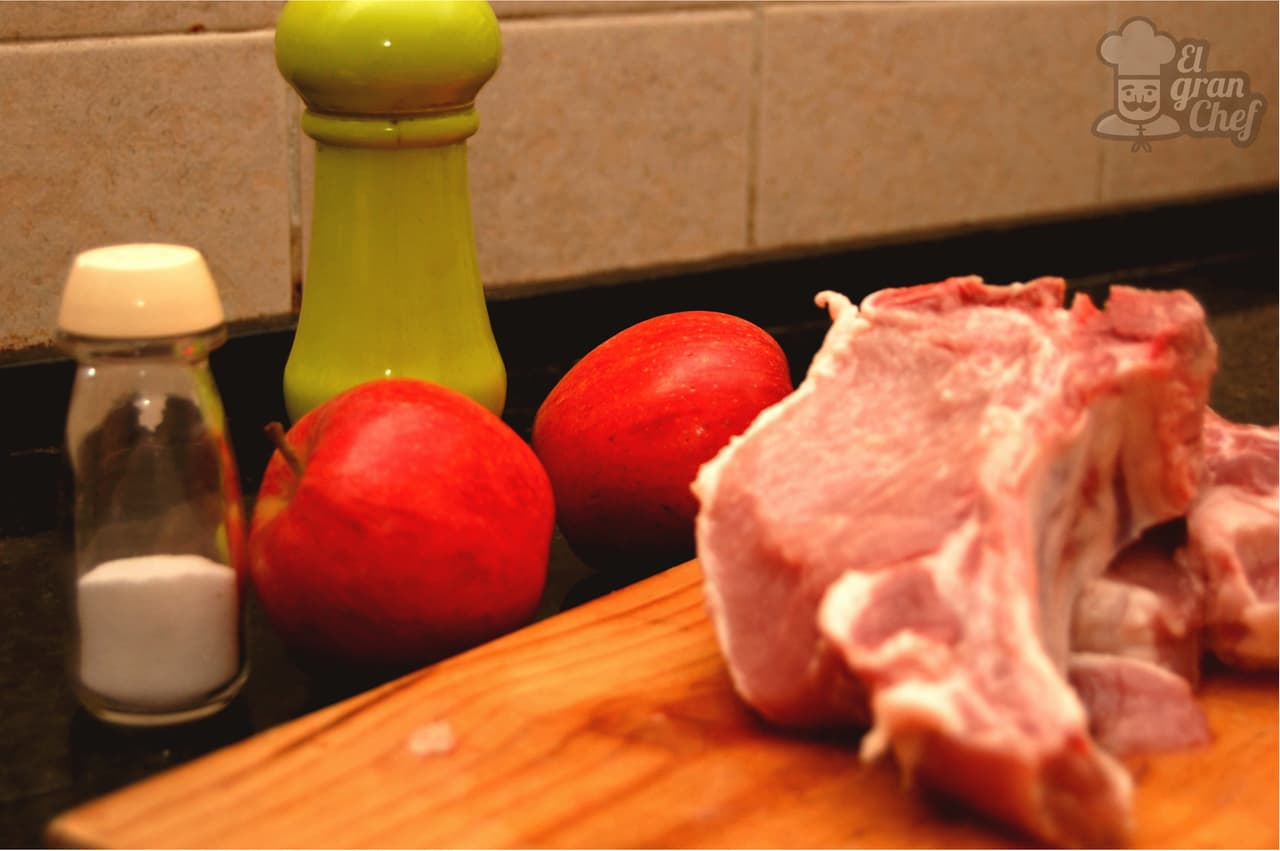 Costillas de cerdo con mostaza y miel