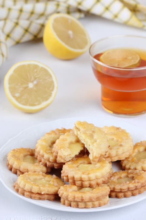 Galletas caseras de limón para la merienda