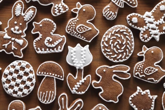 Galletas de chocolate para Pascua