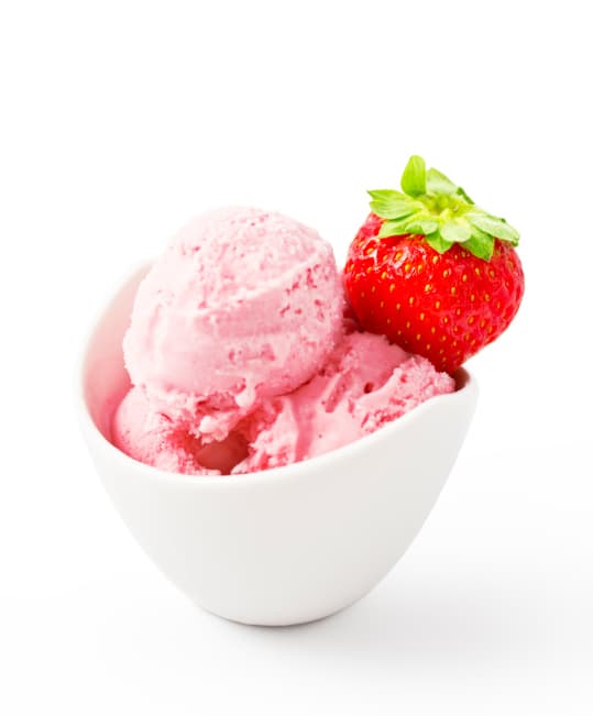 Sencilla receta de helado de fruta