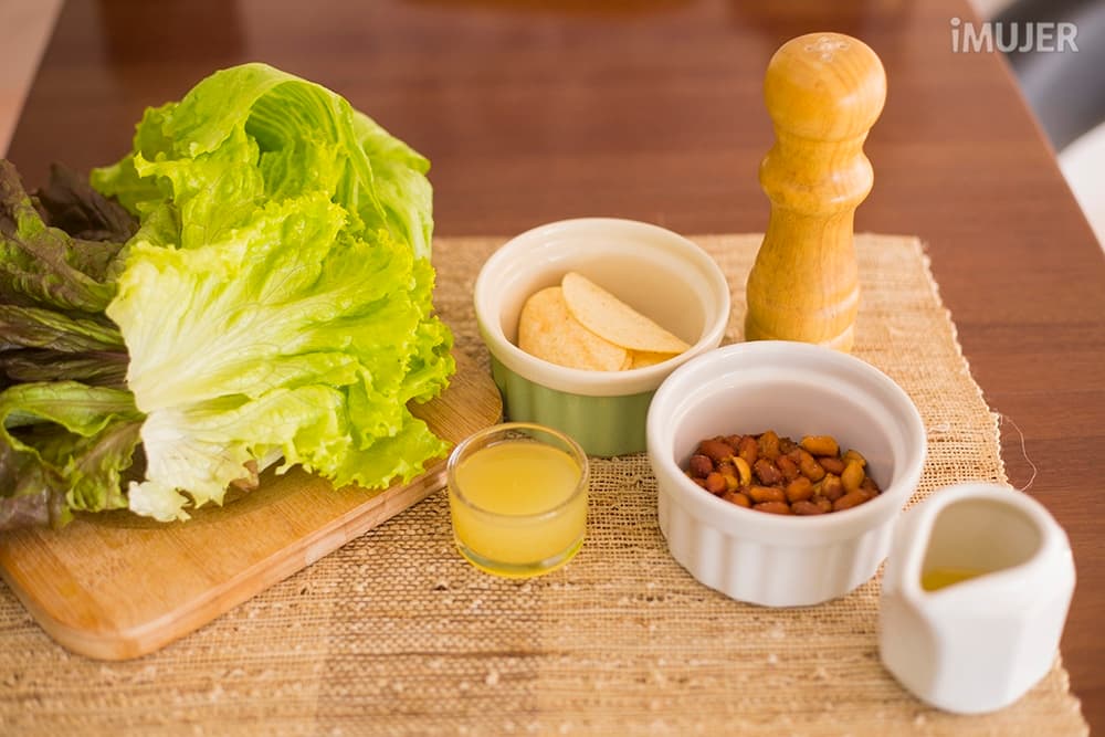 Especial ensalada de lechuga