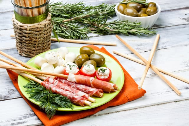 Receta de canapés sencillos