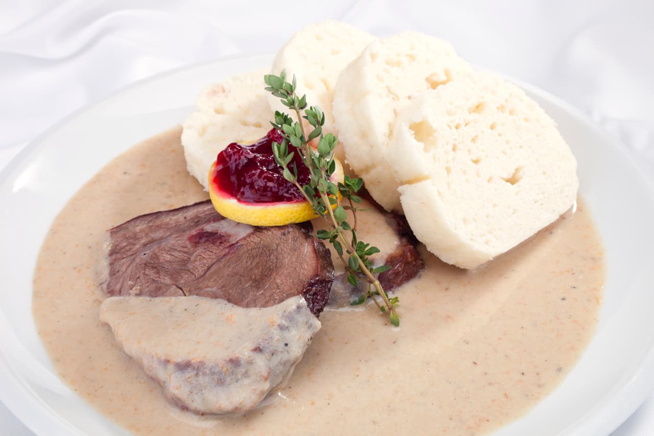 Salsa de crema de leche para carnes