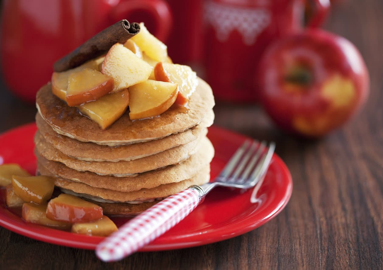 Salsa de manzana para pancakes